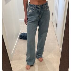 Vintage low rise straight leg denim size 4